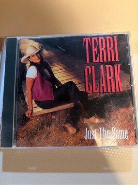 Terri Clark "Just The Same" CD - Red Text / Pink Vest